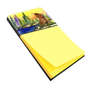 American Water Spaniel Refiillable Sticky Note Holder or Note Dispenser SS8509SN- Refiilable Desk Accessory Note Pad