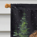 American Water Spaniel Flag Canvas House Size