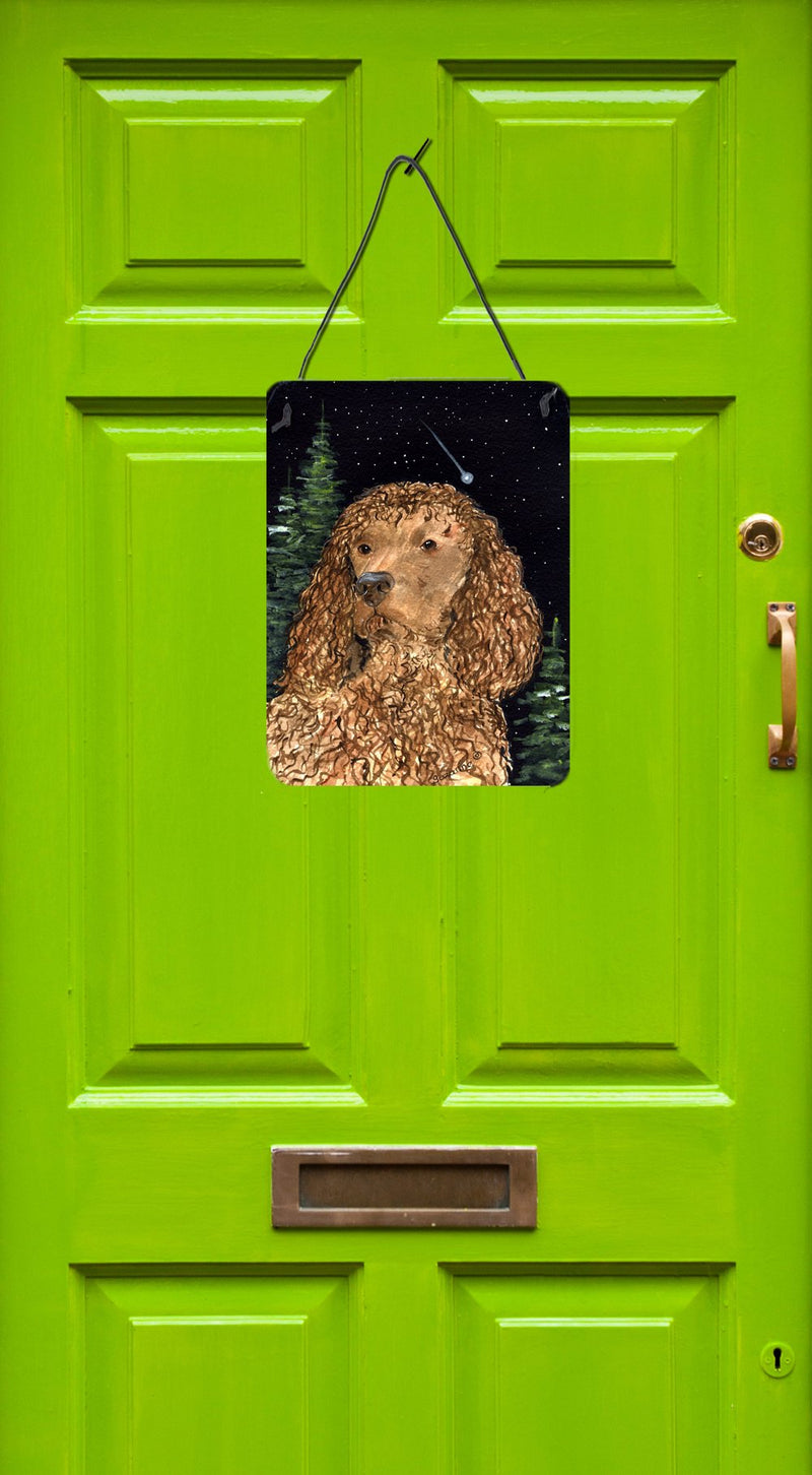 American Water Spaniel Aluminium Metal Wall or Door Hanging Prints