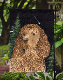 American Water Spaniel Garden Flag - Outdoor Decorative Yard Flag