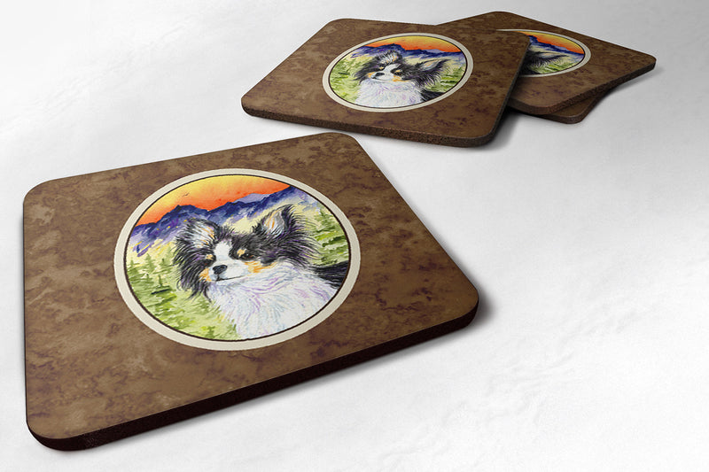 Set of 4 Chihuahua Foam Coasters