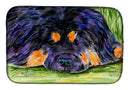Tibetan Mastiff Dish Drying Mat Absorbent Dish Drying Mat Pad for Kitchen Counter Dish Drainer Mat for Countertop, 14 x 21", Multicolor