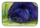 Briard Dish Drying Mat Absorbent Dish Drying Mat Pad for Kitchen Counter Dish Drainer Mat for Countertop, 14 x 21", Multicolor