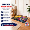 French Bulldog Doormat Indoor Outdoor 18H X 27W Front Door Mat Rugs for Entryway, Non Slip Washable