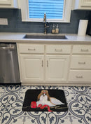 Shih Tzu Memory Foam Kitchen Mat Machine Washable Anti-Fatigue Cushion Comfort Bath or Kitchen Rug