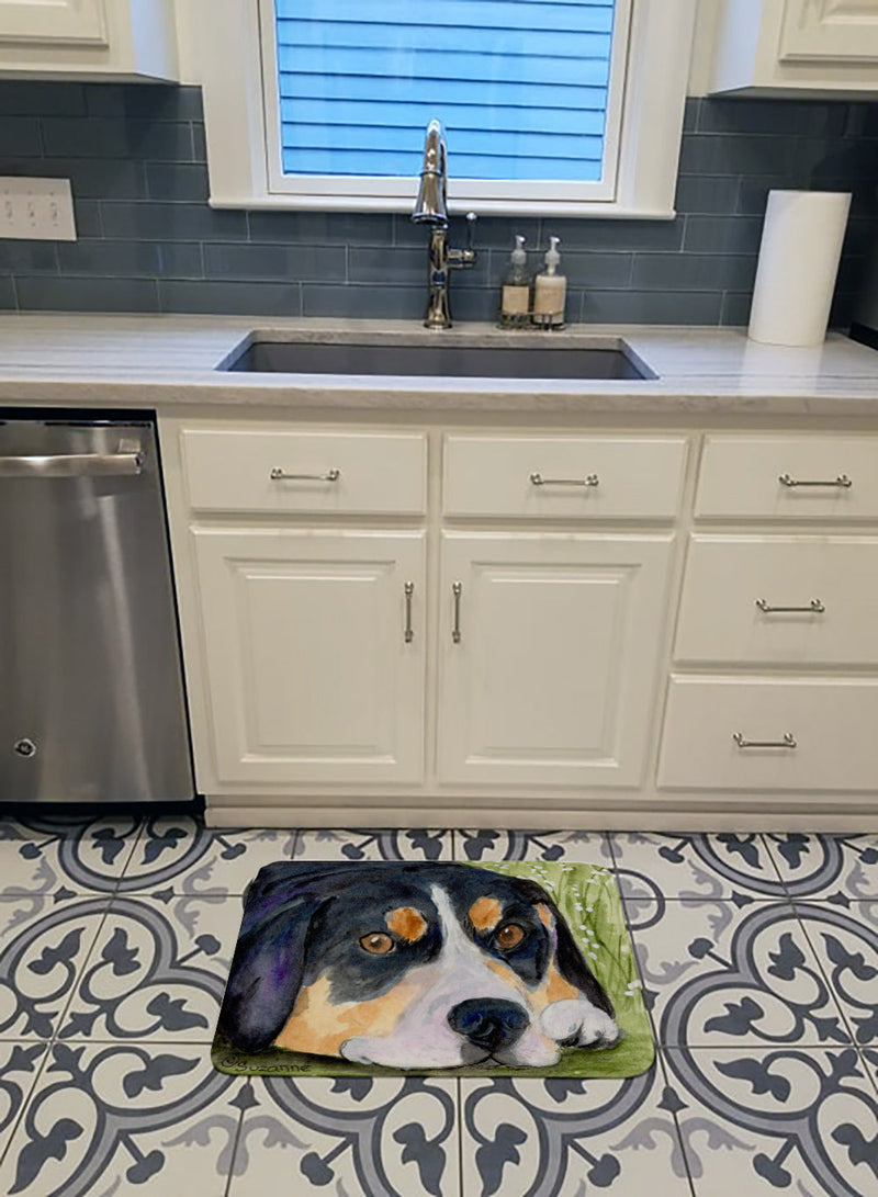 Entlebucher Mountain Dog Machine Washable Memory Foam Mat SS8596RUG