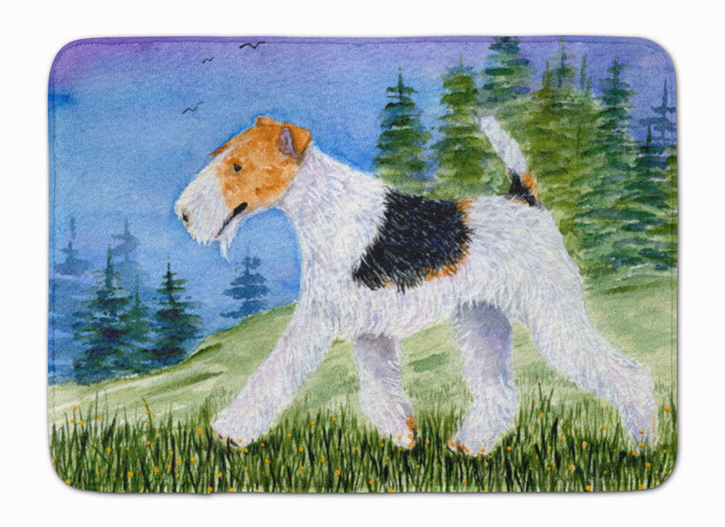 Fox Terrier Machine Washable Memory Foam Mat SS8599RUG