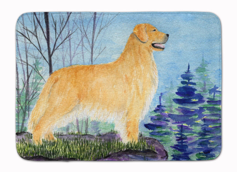 Golden Retriever Machine Washable Memory Foam Mat SS8607RUG