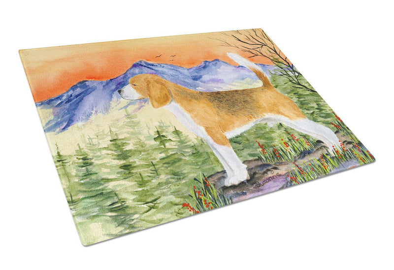 Beagle Glass Cutting Board Large