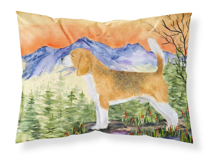 Beagle Moisture wicking Fabric standard pillowcase