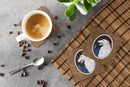 Borzoi Coasters - Set of 4 Lightweight Foam, Absorbent Drink Coasters