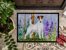 Jack Russell Terrier Doormat Indoor Outdoor 24H X 36W Front Door Mat Rugs for Entryway, Non Slip Washable Low Pile,