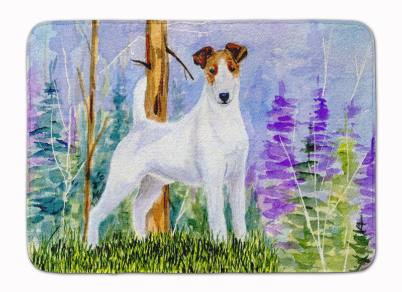 Jack Russell Terrier Machine Washable Memory Foam Mat SS8637RUG