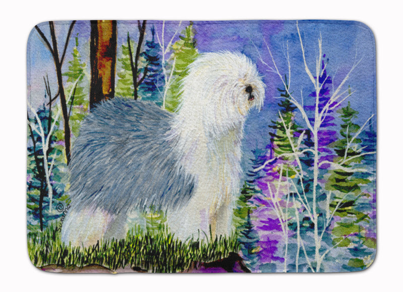 Old English Sheepdog Machine Washable Memory Foam Mat SS8641RUG