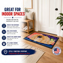 Pekingese Doormat Indoor Outdoor 18H X 27W Front Door Mat Rugs for Entryway, Non Slip Washable