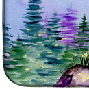 Border Terrier Dish Drying Mat – Absorbent, Artistic Kitchen Essentials SS8664DDM