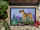 Border Terrier Doormat - 24x36 Decorative Floor Mat – Indoor/Outdoor Rug with Artistic Flair Doormat