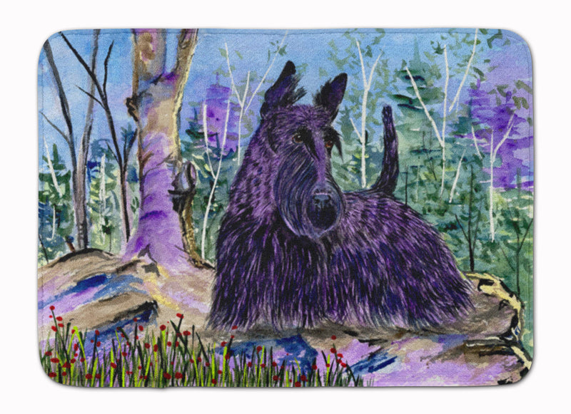 Scottish Terrier Machine Washable Memory Foam Mat SS8666RUG