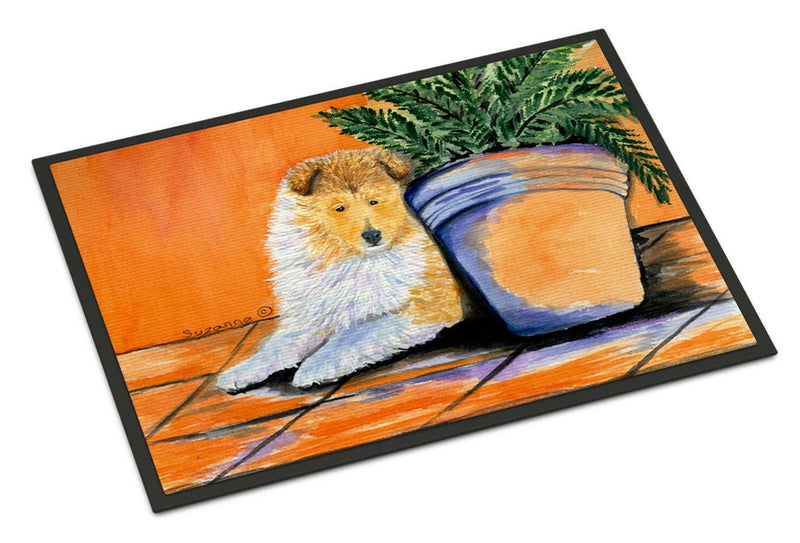 Sheltie Indoor or Outdoor Mat 24x36 Doormat