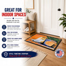 Sheltie Doormat Indoor Outdoor 18H X 27W Front Door Mat Rugs for Entryway, Non Slip Washable