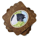 Akita Coasters - Set of 4 Lightweight Foam, Absorbent Drink Coasters