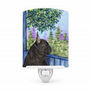 French Bulldog Ceramic Night Light Compact, UL-Certified, Ideal for Bedroom, Bathroom, Nursery, Hallway, Kitchen, 6x4x3, Multicolor