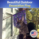 French Bulldog House Flag 28x40 Porch Sleeve Pole Decorative Outside Yard Banner Artwork Wall Hanging, Polyester