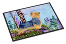 Norwich Terrier Doormat Indoor Outdoor 24H X 36W Front Door Mat Rugs for Entryway, Non Slip Washable Low Pile,