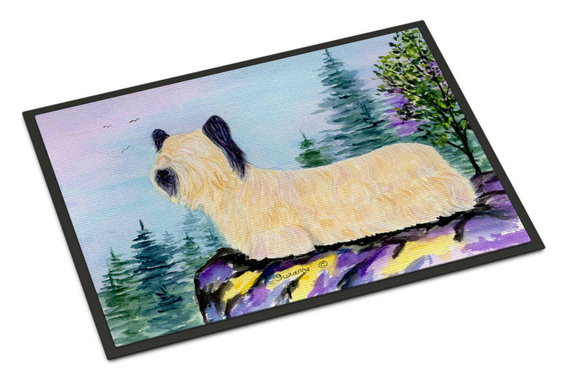 Skye Terrier Indoor or Outdoor Mat 24x36 Doormat