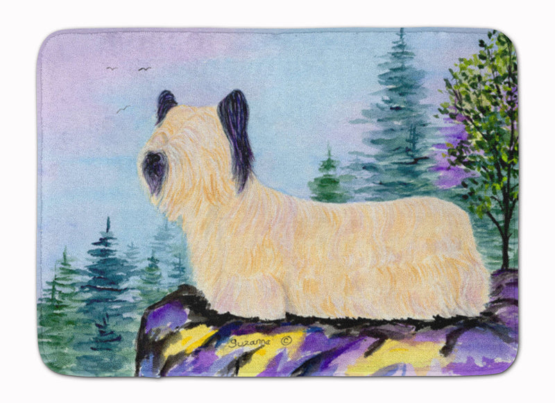 Skye Terrier Machine Washable Memory Foam Mat SS8679RUG