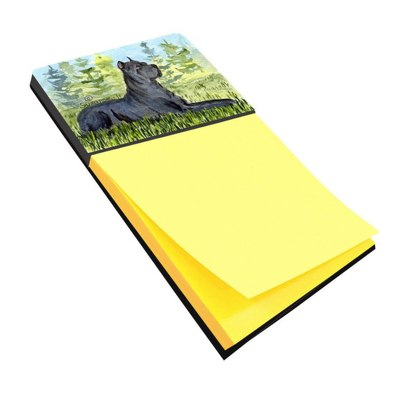 Cane Corso Refiillable Sticky Note Holder or Note Dispenser SS8682SN