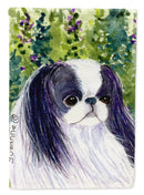 Japanese Chin House Flag 28x40 Porch Sleeve Pole Decorative Outside Yard Banner Artwork Wall Hanging, Polyester