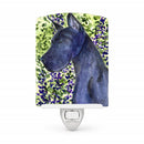 Great Dane Ceramic Night Light Compact, UL-Certified, Ideal for Bedroom, Bathroom, Nursery, Hallway, Kitchen, 6x4x3, Multicolor