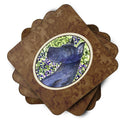 Great Dane Foam Coasters Set of 4 Cup Coasters for Indoor Outdoor, Tabletop Protection, Anti Slip, Mouse pad Material