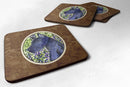 Great Dane Foam Coasters Set of 4 Cup Coasters for Indoor Outdoor, Tabletop Protection, Anti Slip, Mouse pad Material