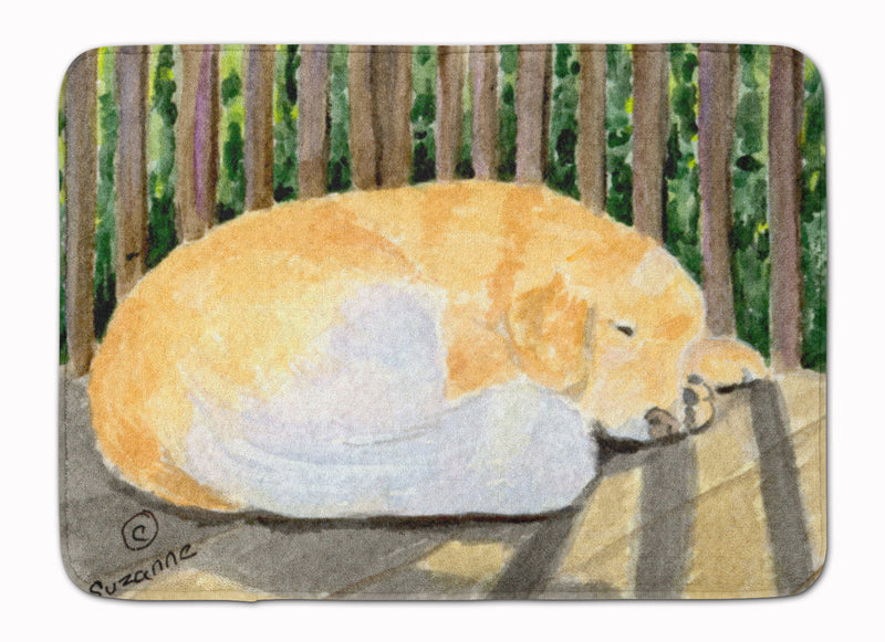 Golden Retriever Machine Washable Memory Foam Mat SS8760RUG