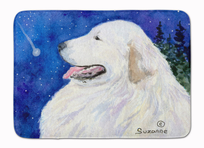 Great Pyrenees Machine Washable Memory Foam Mat SS8774RUG