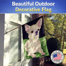 Chihuahua House Flag 28x40 Porch Sleeve Pole Decorative Outside Yard Banner Artwork Wall Hanging, Polyester