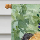 Border Terrier Flag Canvas House Size