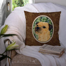 Border Terrier Throw Pillow - 14x14 Decorative Pillow – Art for Your Home & Patio