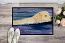 Golden Retriever Doormat Indoor Outdoor 24H X 36W Front Door Mat Rugs for Entryway, Non Slip Washable Low Pile,