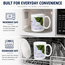 Bichon Frise Ceramic Coffee Mug 15 oz Decorative Large C Handle Mug Cup for Tea, Cocoa Hot Chocolate