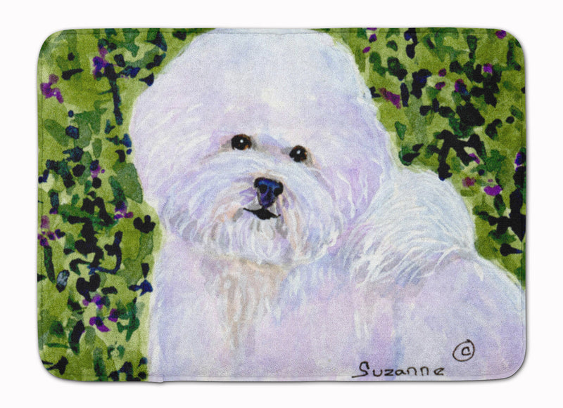 Bichon Frise Machine Washable Memory Foam Mat SS8817RUG