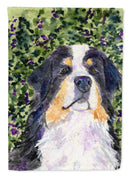 Bernese Mountain Dog House Flag 28x40 Porch Sleeve Pole Decorative Outside Yard Banner Artwork Wall Hanging, Polyester