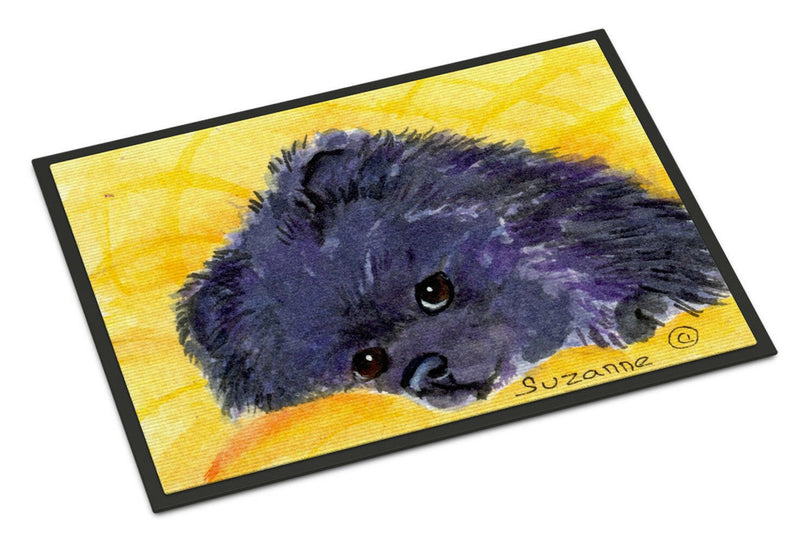 Pomeranian Indoor Outdoor Mat 18x27 Doormat