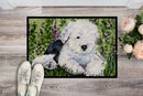 Old English Sheepdog Doormat Indoor Outdoor 24H X 36W Front Door Mat Rugs for Entryway, Non Slip Washable Low Pile,
