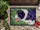 Border Collie Doormat - 24x36 Decorative Floor Mat – Indoor/Outdoor Rug with Artistic Flair Doormat