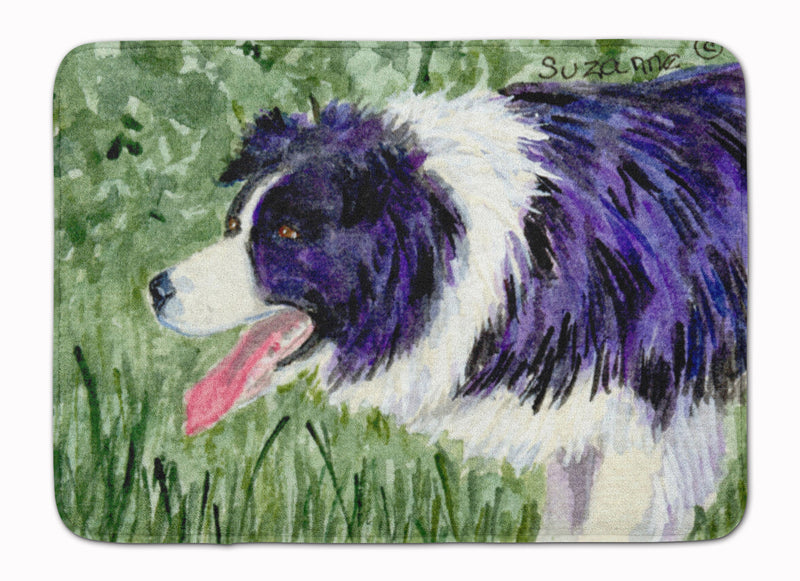 Border Collie Machine Washable Memory Foam Mat SS8843RUG