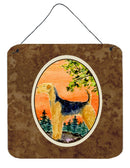 Airedale Aluminium Metal Wall or Door Hanging Prints