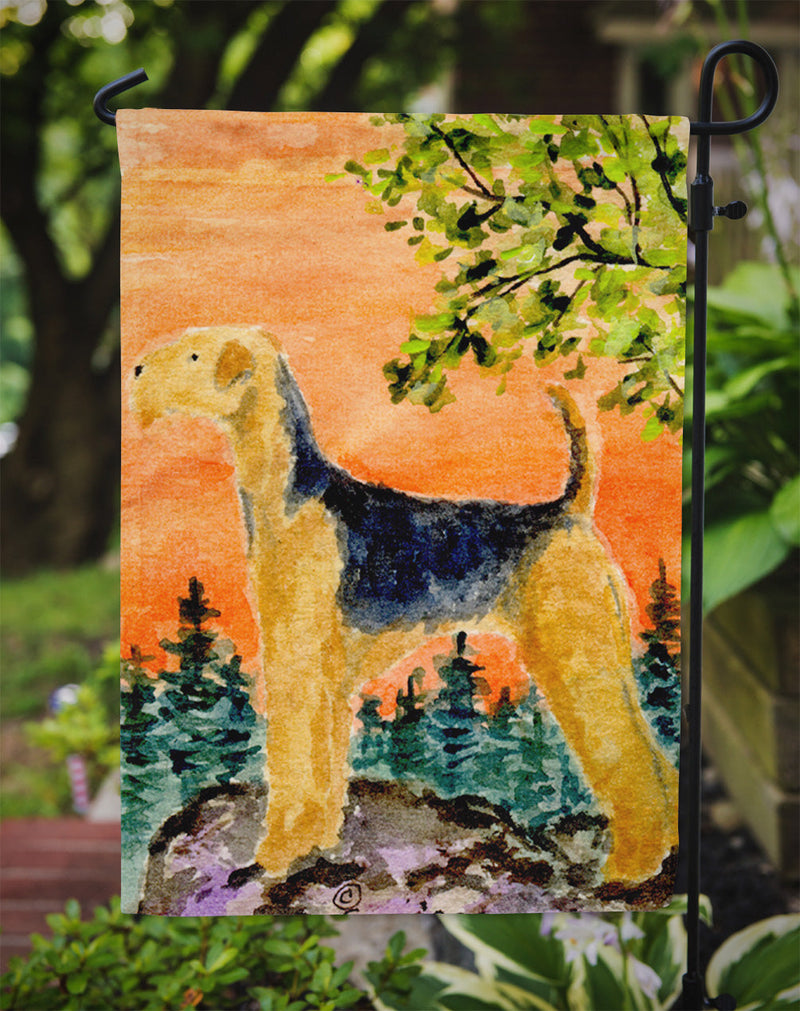 Airedale Flag Garden Size